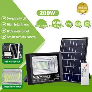 Đèn Led Pha Năng Lượng Mặt Trời 200w