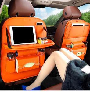 Multifunctional Folding Storage Bag Car Seat Backrest Organizer