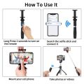 Wireless Bluetooth Selfie Stick Tripod Foldable Monopod Expandable Phone Stand Phone Holder With Remote. 