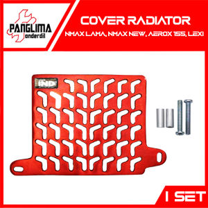 Cover Radiator Variasi Pattern IND Yamaha NMAX New Old Lama Aerox 155 Tameng Tutup Penutup Mesin CNC N MAX