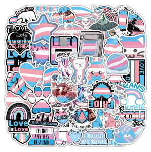 50PCS LOVE IS LOVE COLOR Vinyl Decal graffiti STICKERS bomb for laptop fridge luggage & etc