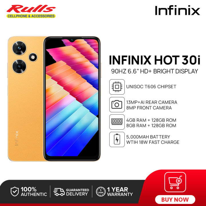 Infinix%20Hot%2030i%20Smartphone%20%7C%204GB+128GB/8GB+128GB%20%7C%20Unisoc%20T606%20%7C%2090Hz%206.6%E2%80%9D%20HD+%20Display%20%7C%205000mAh%20Battery%20%7C%2018W%20Fast%20Charge%20-%20Image%209