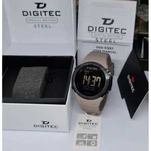 Jam tangan Pria Digitec DG 5185T tali rubber digital original