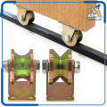 Roda Pagar Roda Pintu Pagar Besi 50 Mm Model U & V Roda Gerbang Pagar Galvanized Sliding Gate Wheel Roda Bubut. 