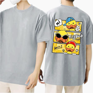 COD Tshirt baju Kaos atasan pria simple distro/kaos original/kaos santai gambar depan belakang DUCK