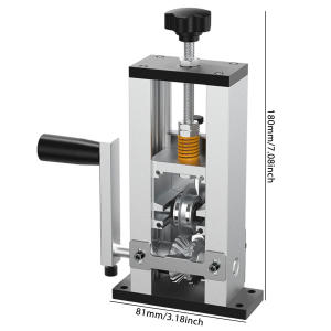 LESTOP Wire Stripper Machine Professional Electric Wire Cutter Wire Stripper Tool Automatic Wire Stripper Wire Stripping Machine Cable Stripper Pipe crimping tool Cable pulling machine up to 35mm 剥线器 并线器