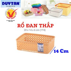 [HCM]RỔ NHỰA ĐAN THẤP DUY TÂN - Đủ Size (1T4 1T8 2T6)