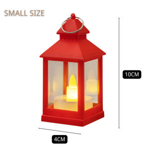 Nordic Night Light lampu raya Retro Candlestick Lamp LED Lantern Light Photo Props Raya Desktop Decor