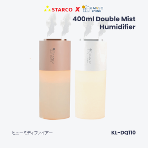Kanso living 400ml Humidifier Car Humidifier Diffuser Lampu Tidur LED