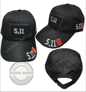 Topi Army Tactical 511: Desain Taktis & BDU Hitam