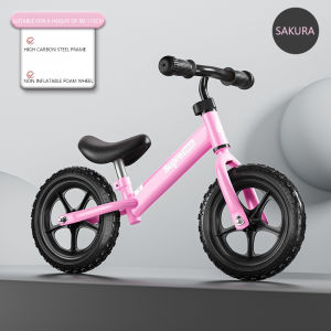 [SG STOCKS]Childrens Balance Bike Without Pedals Baby Sliding Bike 2-5 Year Old /Childrens Day Gifts/kids bicycle/Outdoors/kids bike/scoot and ride/baby walker