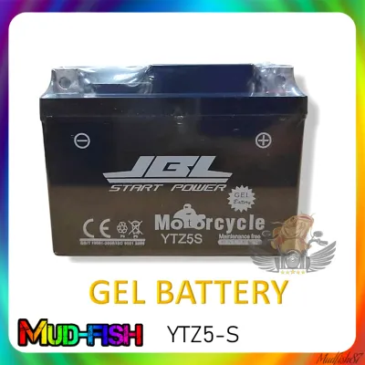 BATTERY YTZ5 YTZ5S GEL BATTERY FOR SRL115 Y15ZR LC135 WAVE125 WAVE110 (JBL)