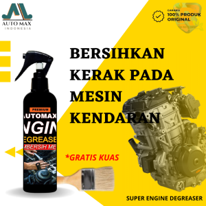 FREE KUAS - Engine Degreaser PEMBERSIH KARAT mesin mobil dan motor / Engine Degreaser PEMBERSIH RADIOATOR