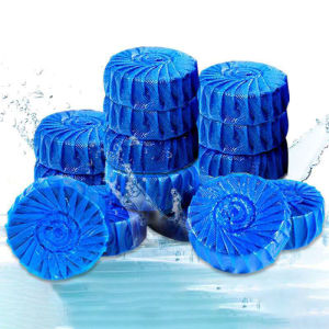 จัดส่งในกทม ก้อนฟ้าดับกลิ่น ก้อนดับกลิ่นชักโครก ฆ่าเชื้อ 1ถุงมี10เม็ด  ก้อนดับกลิ่น น้ำสีฟ้า สำหรับถังชักโครก