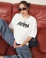 Atipashop - ROCKSTAR ATIPA T-SHIRT เสื้อยืด เสื้อโอเวอร์ไซส์ สกรีนลาย. 