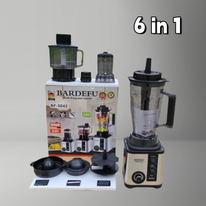 8 in 1 Blender Heavy Duty Original 5.6 L Food Processor Vegetable Fruit Juicer Ice Crusher Meat Grinder