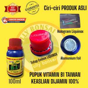 Vitamin B1 Tanaman Liquinox Taiwan 100 ML