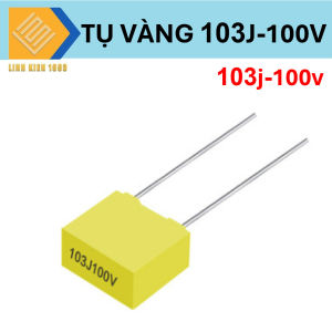 Tụ vàng 103j100v tụ điện 103j100v tụ hôp 103j100v( 5 CON)