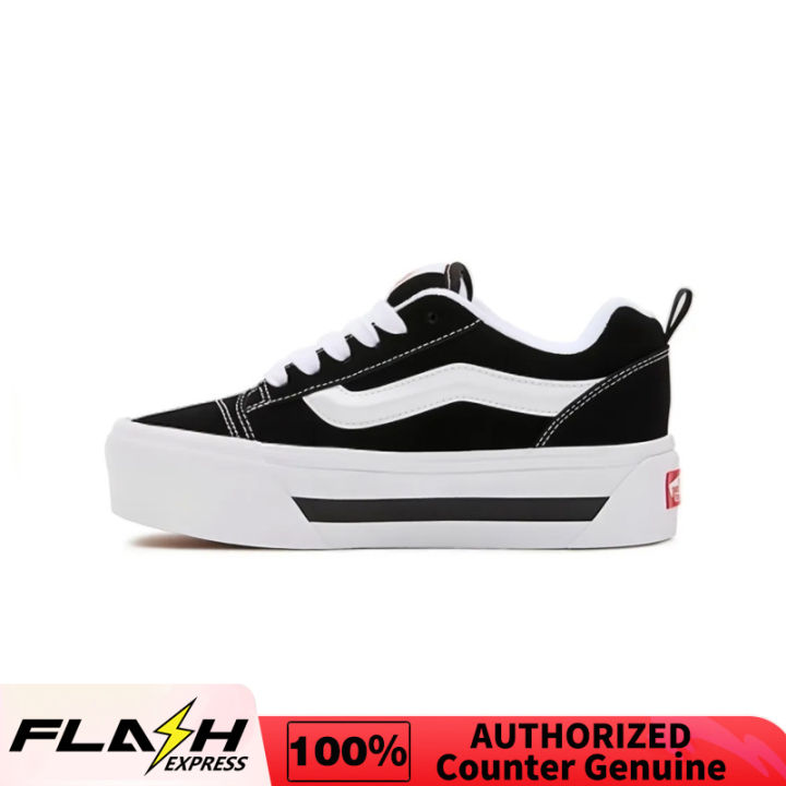 แท้ Vans Knu Stack 'Black White' Sneakers VN000CP6BA2 The Same Style In ...