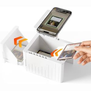 MUSASI Quickly Scan Card Scanstand Universal Adjustable Trading Card Scanner Portable 3D Printing MTG Card Scanner Holder Gaming Accessories