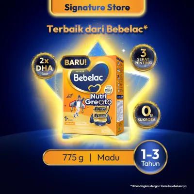 [BARU] Bebelac 1+ (1-3 Tahun) Madu 775gr Susu Pertumbuhan Bubuk
