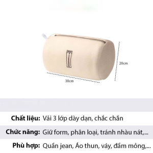 [HCM] Túi Lưới Giặt Đựng Quần Áo Đồ Lót Trong Máy Giặt Nhiều Size TyHome