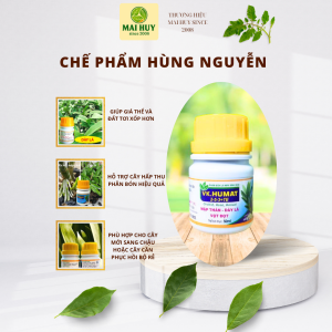 VK HUMAT 2-5-3 + TE CHAI 50ml – BUNG RỄ KHỎE • XANH DÀY LÁ • CẢI THIỆN GIÁ THỂ - MAI HUY SINCE 2008