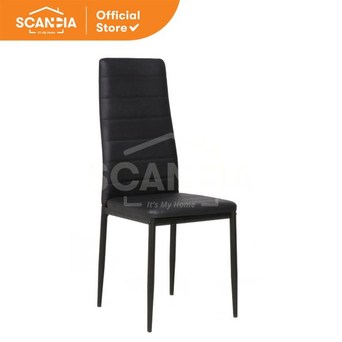 SCANDIA Dining Chair Toreby 41x59x96 Cm Black - Kursi Makan Hitam ...