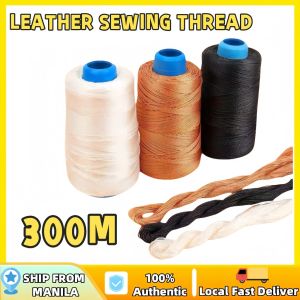 300m Leather Sewing Thread/Strong Nylon Thread For Sewing/Hand-Stitching Canvas Durable Sewing Machine Line/Sewing Shoe Repair Tool Leather Craft Kit.