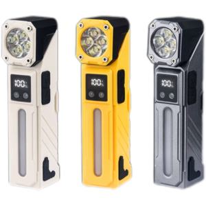 AE New high-brightness corner flashlight with magnetic headlamp multifunctional outdoor ultra-bright portable long-life work light