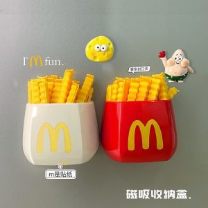 MAC French Fries Fridge Food Sealer Storage Box Magnetic Fridge Holder Multipurpose