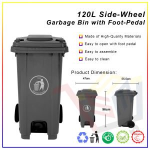 Trash Cans Large Trash Cans Wheeled Trash Cans Plastic
