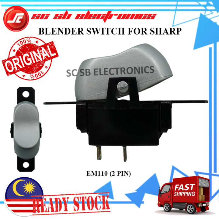 ORIGINAL SHARP BLENDER POWER ON / OFF SWITCH BLENDER SWITCH SPARE PART ...