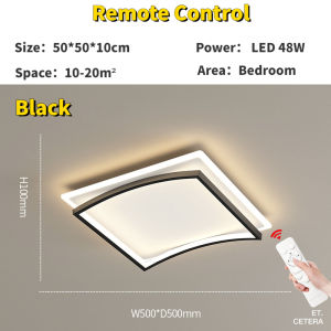 LED Ceiling Light 3Color Dimming/ Remote Control Lampu LED Lampu Tidur Bilik Nordic Light Bedroom Light Living Room Light Ceiling Lamp