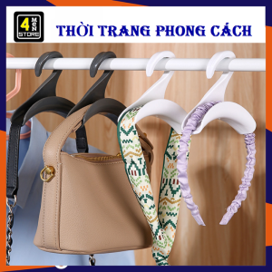 Móc Treo Quần Áo Đồ Lót  Phụ Kiện Kiểu Rợn Sóng Bằng Nhựa Cao Cấp - Móc Phơi Đồ Hình Gợn Sóng Tiện Ích - Mắc Treo Đồ Đa Năng