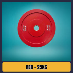 Olympic Bumper weight plates 5kg/10kg/15kg/20kg/25kg Gym workout Rubber weights -Fit and Furnish
