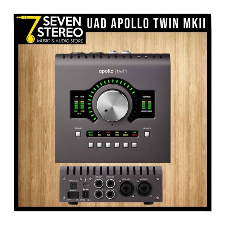UAD Apollo Twin Duo mk2 (Thunderbolt) uad universal audio apollo