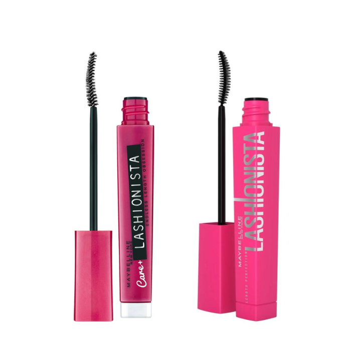 Maybelline Mascara Lashionista Care Plus 01 Black / N Coral Copper 05R