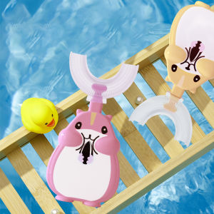 Childrens 360 Degree U-shaped Electric Toothbrush Oral Care Intelligent Cleaning Tool For Kids