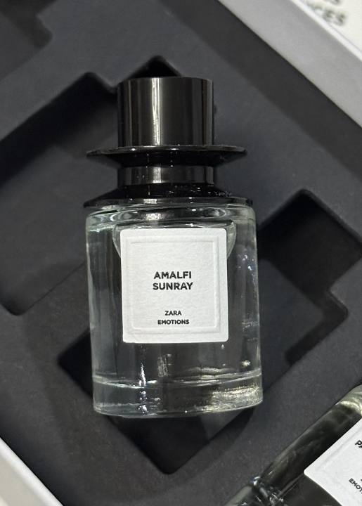 ZARA AMALFI SUNRAY 7.5 ML /100 ML MINI DAB BOTTLE EAU DE