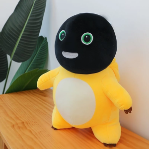 Boneka Naga Susu Dino Nailong Gosong Kepala Hitam Black Face Mask Little Milk Dragon Plush Doll Toys