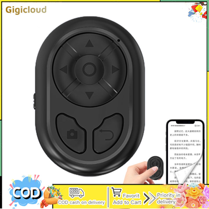 Wireless Page Turner Remote Control Video Scrolling Camera Shutter ...