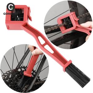 สำหรับการขี่จักรยานแปรงเครื่องล้างโซ่จักรยานและจักรยานเสือภูเขาอุปกรณ์บำรุงรักษาโซ่จักรยานทนทานสินค้ามาใหม่