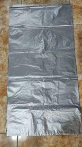 Plastik Silase Plastik Fermentasi Rumput Pakan Kambing Domba Sapi 50 Mikron Silver 10lembar