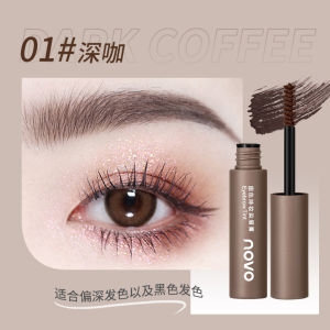 NOVO Dye Eyebrow Tint 💄 NOVO染眉膏 Krim Kening Eyeliner Kalis Air Tahan Lama Anti Peluh Waterproof Long Lasting Anti Smudge Eyebrow Cream Smooth
