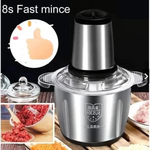 【SG Ready Stock】Kitchen food processor small meat grinder and food chopper electric vegetable chopper suitable for meat/fish/vegetables/baby food