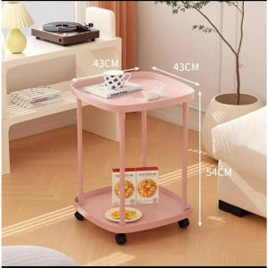 Furnibest Meja Kopi Meja Samping Meja Kopi Meja Roda Minimalis