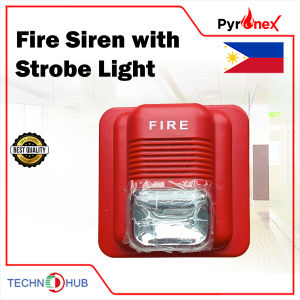 Fire Horn with Strobe Light Alarm FA-410