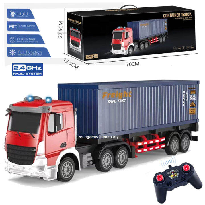 Radio controlled cheap lorry and trailer