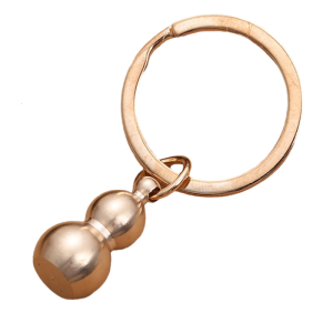 Phong cách đồng thau calabash Keyring đại diện cho tài sản và thịnh vượng tuyệt vời cho cá nhân hoặc trang trí sử dụng thường nhật